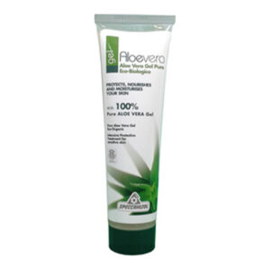 Specchiasol Aloevera Gel Τζελ Αλόης 100ml. Θρέφει και ενυδατώνει όλους τους τύπους δέρματος.