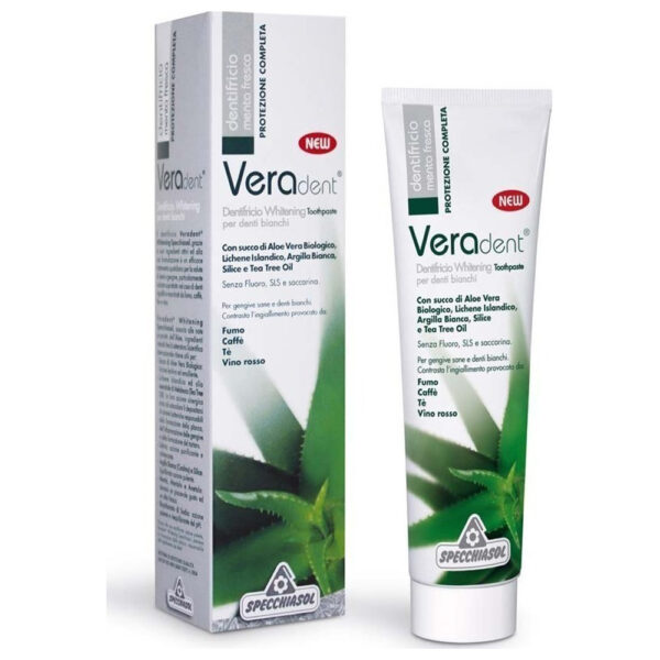 Specchiasol Veradent Whitening Οδοντόκρεμα με Οργανική Αλόη 100ml