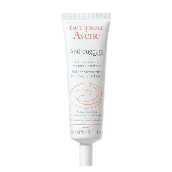 Avene Antirougeurs Fort Κρέμα Προσώπου για Κοκκινίλες & Ευρυαγγείες, 30ml