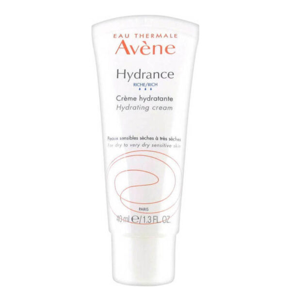 Avene Hydrance Riche, Ενυδατική Κρέμα Προσώπου Πλούσιας Υφής, 40ml