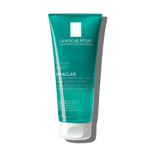 La Roche Posay Effaclar Μιcro-Peeling Purifying Gel Αφρώδες Gel Καθαρισμού Ενάντια σε Σοβαρές Ατέλειες & Έντονα Σημάδια, Κατάλληλο για Πρόσωπο & Σώμα, 200ml