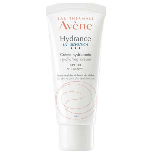 Avene Hydrance UV Riche SPF30 Ενυδατική Κρέμα Προσώπου για Ξηρό / Πολύ Ξηρό Δέρμα, 40ml
