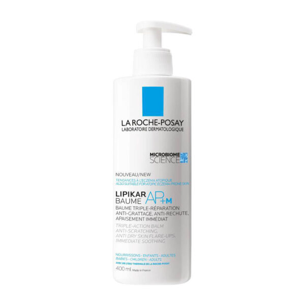 La Roche Posay Lipikar baume AP+ M Μαλακτικό Βάλσαμο Σώματος Αναπλήρωσης Λιπιδίων, Κατά των Ερεθισμών & του Κνησμού, 400ml