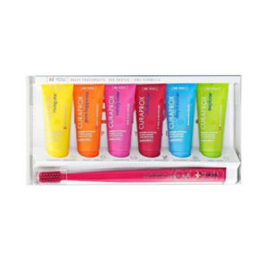 Curaprox Be You Six-Taste Mini Pack Toothpastes 6 x 10 ml & Toothbrush CS 5460