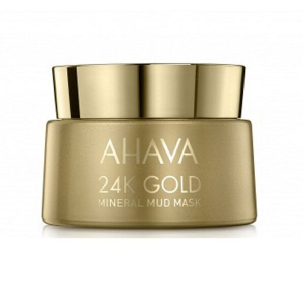 Ahava Mineral Mud Mask 24K Gold, Μάσκα Προσώπου Με Καθαρό Χρυσό Για Σύσφιξη, 50ml