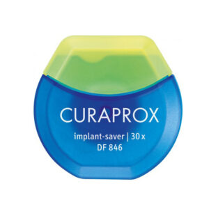 Curaprox DF 846 Implant Saver 30τεμ, Οδοντικό Νήμα για Εμφυτεύματα