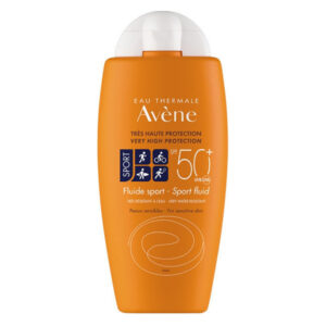 Avene Fluide Sport SPF50+ Αντιηλιακό Γαλάκτωμα για Πρόσωπο & Σώμα Ιδανικό για Αθλητικές Δραστηριότητες, 100ml
