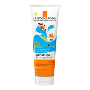 La Roche Posay Anthelios Dermo-Pediatrics Wet Skin Gel Lotion SPF50+ Αντηλιακό Τζελ  Πολύ Υψηλής Αντηλιακής Προστασίας για Παιδιά για Στεγνό ή Βρεγμένο δέρμα,  250ml