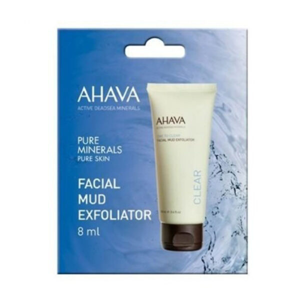Ahava Time To Clear Facial Mud Exfoliator, Απολέπιση Προσώπου, 8ml