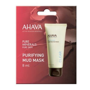 Ahava Time To Clear Purifying Mud Mask, Μάσκα Προσώπου Για Βαθύ Καθαρισμό, 8ml