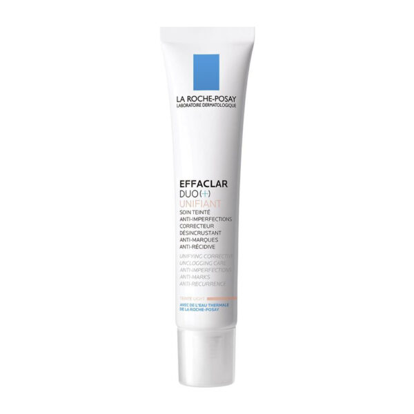 La Roche Posay Effaclar Duo + Light Επανορθωτική Κρέμα με Χρώμα για Πρόσωπο με Ατέλειες, 40ml
