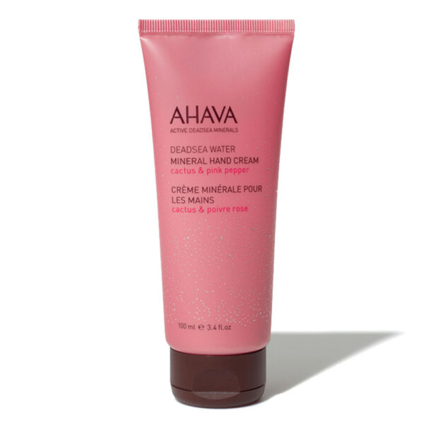 Ahava Dead Sea Plants Mineral Hand Cream - Cactus & Pink Pepper, Κρέμα Χεριών Με Άρωμα Κόκκινου Πιπεριού &  Κάκτου 100ml
