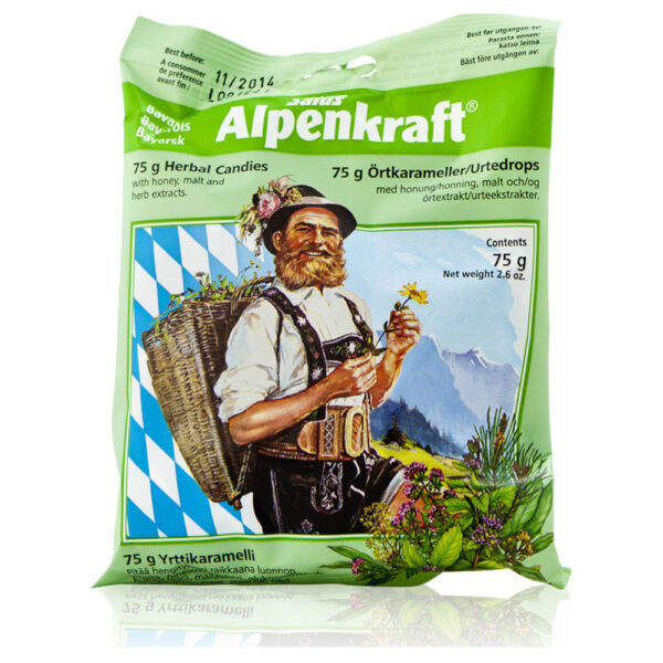 Power Health Salus Alpenkraft Candies Καραμέλες για το λαιμό, 75gr