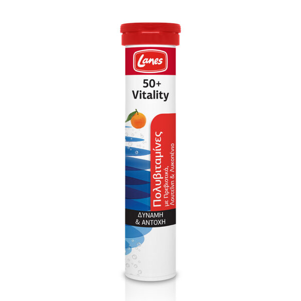 Lanes Πολυβιταμίνες 50+ Vitality, 30 ταμπλέτες