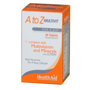 Health Aid A To Z Multivit Lutein 30 ταμπλέτες