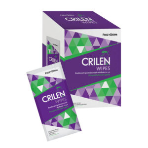 Frezyderm Crilen Wipes Υγρά Εντομοαπωθητικά Μαντηλάκια σε  Ατομικά Φακελάκια, 20τεμ.