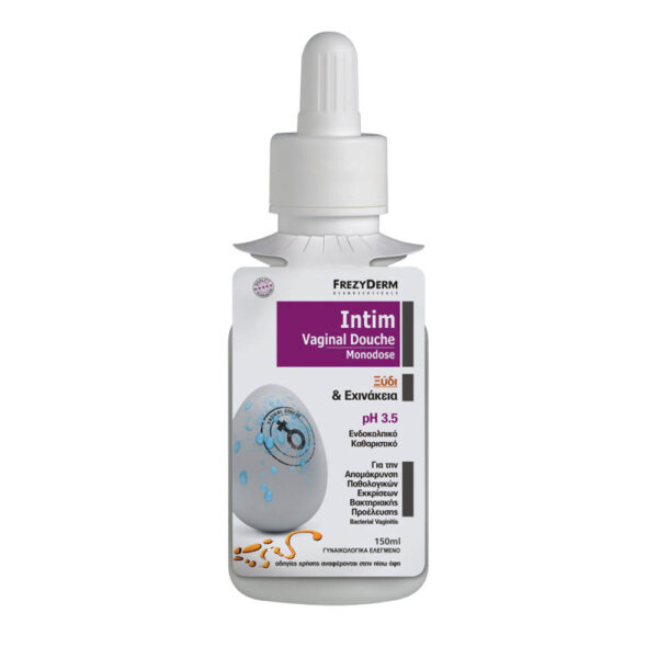 Frezyderm Intim Vaginal Douche Monodose pH 3.5 Ενδοκολπικό Καθαριστικό με Ξύδι και Εχινάκεια, 150ml