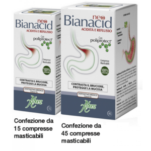 Aboca Neo BioAnacid Md 45tabs, δρα προστατευτικά από Οξύτητα & Παλινδρόμηση