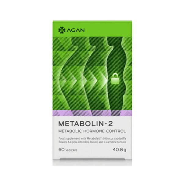 Agan Metabolin 2 60caps, Σταθεροποιεί το Σωματικό Βάρος – Ισορροπεί τις Μεταβολικές Ορμόνες