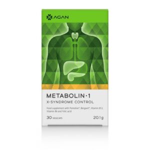 Agan Metabolin 1 30 vegi caps, για την Πρόληψη & Αντιμετώπιση Διαταραχών Μεταβολικού Συνδρόμου
