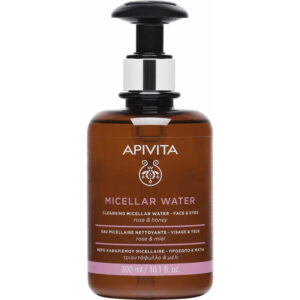 Apivita Cleansing Micellar Water, Νερό Καθαρισμού Micellar για Πρόσωπο & Μάτια, 300ml