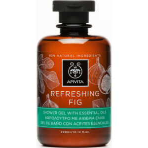 Apivita Refresing Fig  Αφρόλουτρο με Αλόη & Σύκο, 300ml