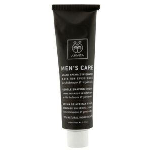 APIVITA MEN'S CARE Απαλή κρέμα ξυρίσματος κατά των ερεθισμών, 100ml