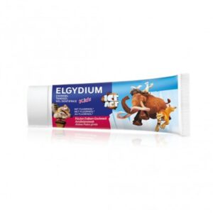 Elgydium Kids Ice Age Strawberry Toothpaste Παιδική Οδοντόπαστα με γεύση Φράουλα, 50ml