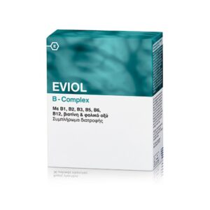 Eviol Food Supplements B-Complex 30 caps, Για Υγιές Νευρικό Σύστημα