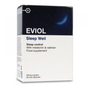Eviol Food Supplements Sleep Well 30caps, Συμπλήρωμα Διατροφής για Προβλήματα Ύπνου