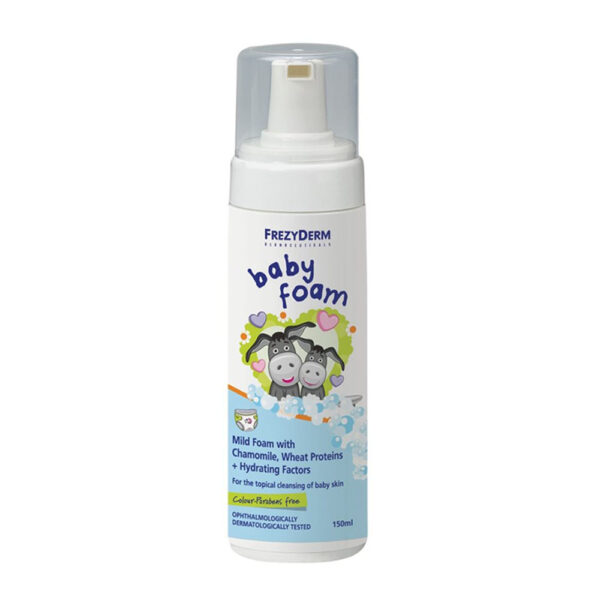Frezyderm Baby Foam Αφρός Καθαρισμού για Βρέφη, 150ml