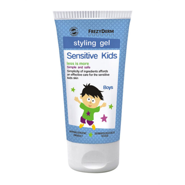 Frezyderm Sensitive Kids Styling Gel Παιδικό Ζελέ Μαλλιών για Δυνατό Κράτημα, 100ml