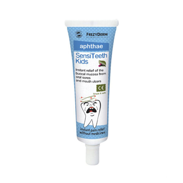 Frezyderm SensiTeeth Kids Aphthae Gel Εξειδικευμένο Gel για Άφθες & Στοματικά Έλκη, 25ml
