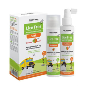 Frezyderm Lice Free Set Ολοκληρωμένη Αγωγή για Ψείρες Σαμπουάν & Λοσιόν, 2 X 125ml