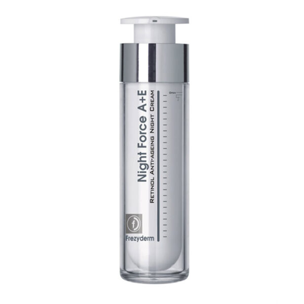 Frezyderm Night Force A + E Cream Αντιγηραντική Κρέμα Νύχτας για  Πρόσωπο & Λαιμό, 50ml