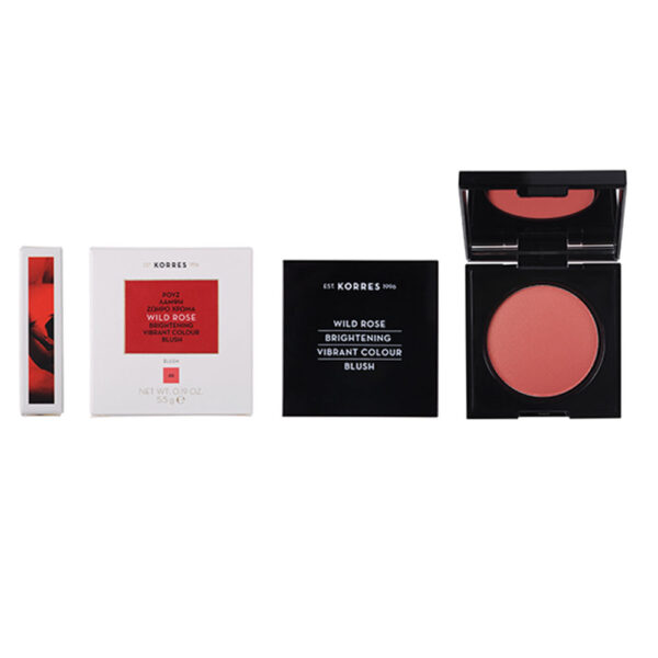 Korres Wild Rose Brightening Blush No.46 Ρουζ Άγριο Τριαντάφυλλο για Λάμψη & Ζωηρό Χρώμα, 5.5g