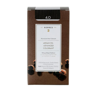 Korres Argan Oil Advanced Colorant 4.0 Καστανό Φυσικό, 50ml