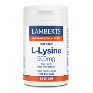 Lamberts L-LYSINE 500 mg, 120 ταμπλέτες
