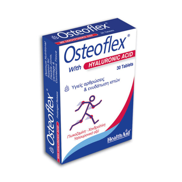 Health Aid Osteoflex with Hyaluronic Acid, 30 tabs