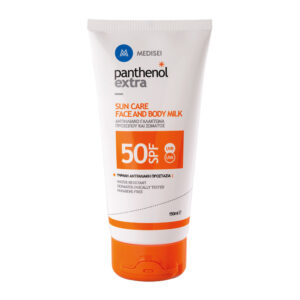 Panthenol Extra, Sun care Face & Body Milk SPF50, 150ml