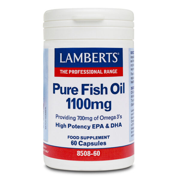Lamberts PURE FISH OIL 1100 mg (EPA), 60 κάψουλες (Ω3)