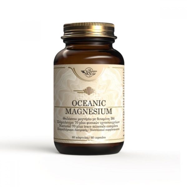 Sky Premium Life Oceanic Mangesium 60caps, για Τόνωση & Ενέργεια του Νευρικού Συστήματος