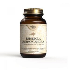 Sky Premium Life Rhodiola Ashwagandha 60caps, για την Φυσιολογική Λειτουργία του Νευρικού Συστήματος
