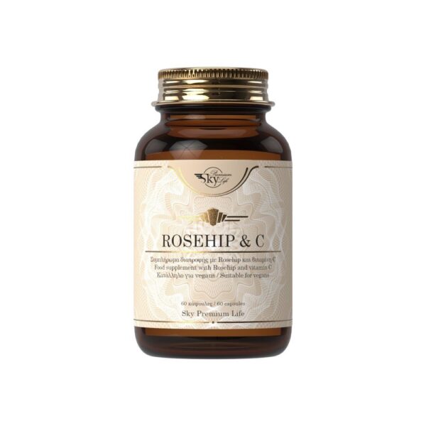 Sky Premium Life Rosehip 1000mg & Vitamin C 118mg 60 tabs, για την ενίσχυση του ανοσοποιητικού
