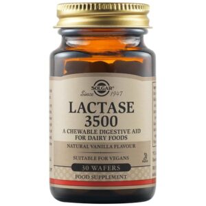 Solgar Lactase 3500 μασώμενο, 30 μασώμενες ταμπλέτες