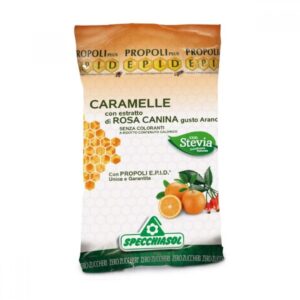 Specchiasol EPID Rosa Canina Candies Θεραπευτικές Καραμέλες για το Λαιμό, με Πρόπολη 67gr