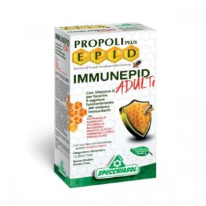 Specchiasol Propoli Plus Epid Immunepid Συμπλήρωμα Διατροφής για το Ανοσοποιητικό, 15 φακελίσκοι