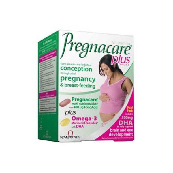 Vitabiotics Pregnacare Plus 28 tabs & 28 tabs, Συμπλήρωμα Διατροφής για Εγκύους