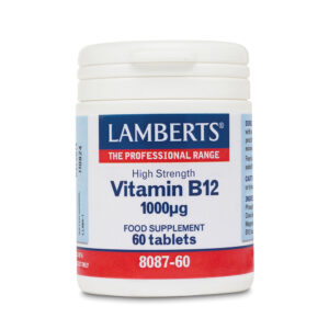 Lamberts Vitamin B12 1000 μg (Cobalamin) Συμπλήρωμα Βιταμίνης B12, 60 ταμπλέτες