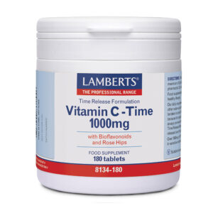 Lamberts Vitamin C Time Release 1000 mg, 180 ταμπλέτες